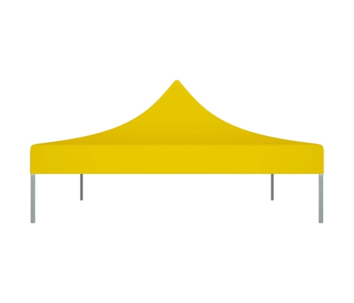 Techo de carpa para celebraciones amarillo 4x3 m 270 g/m²