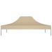 Techo de carpa para celebraciones beige 4,5x3 m 270 g/m²