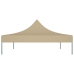 Techo de carpa para celebraciones beige 4,5x3 m 270 g/m²