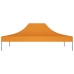 Techo de carpa para celebraciones naranja 4,5x3 m 270 g/m²