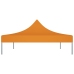 Techo de carpa para celebraciones naranja 4,5x3 m 270 g/m²