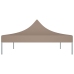 Techo de carpa para celebraciones gris taupe 4,5x3 m 270 g/m²