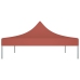Techo de carpa para celebraciones terracota 4,5x3 m 270 g/m²