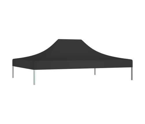 Techo de carpa para celebraciones negro 4,5x3 m 270 g/m²