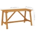 Juego de comedor para jardín 7 piezas madera maciza de acacia