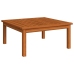 Muebles de jardín 10 pzas cojines crema madera maciza acacia