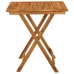 Comedor de jardín plegable 3 piezas madera maciza de acacia