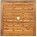 Comedor de jardín plegable 3 piezas madera maciza de acacia