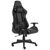 Silla gaming giratoria PVC negro