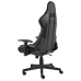 Silla gaming giratoria PVC negro