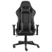 Silla gaming giratoria PVC gris