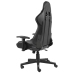 Silla gaming giratoria PVC gris