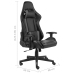 Silla gaming giratoria PVC gris