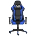 Silla gaming giratoria PVC azul