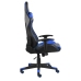 Silla gaming giratoria PVC azul