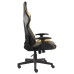 Silla gaming giratoria PVC dorado