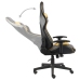 Silla gaming giratoria PVC dorado