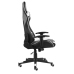 Silla gaming giratoria PVC blanco