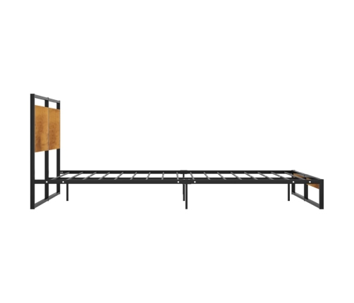 vidaXL Estructura de cama de metal 120x200 cm