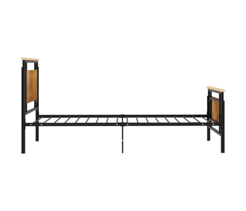 Estructura de cama de metal 100x200 cm