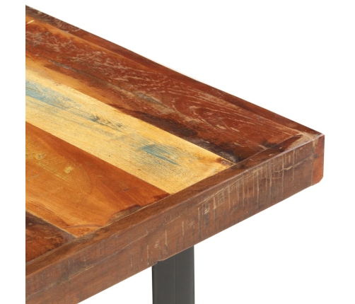 Mesa de centro de madera maciza reciclada 142x90x42 cm