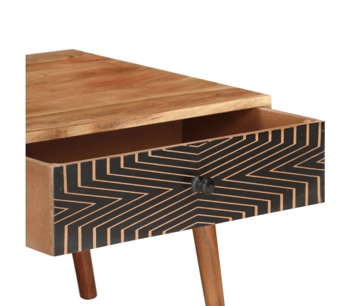 Mesa de centro madera maciza de acacia 100x50x39 cm