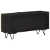 Mueble de TV de madera maciza de mango 90x30x45 cm
