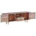 vidaXL Mueble de TV de madera maciza de acacia 118x30x40 cm