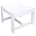 Mesa infantil con 2 sillas MDF blanco