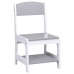 Mesa infantil con 2 sillas MDF blanco