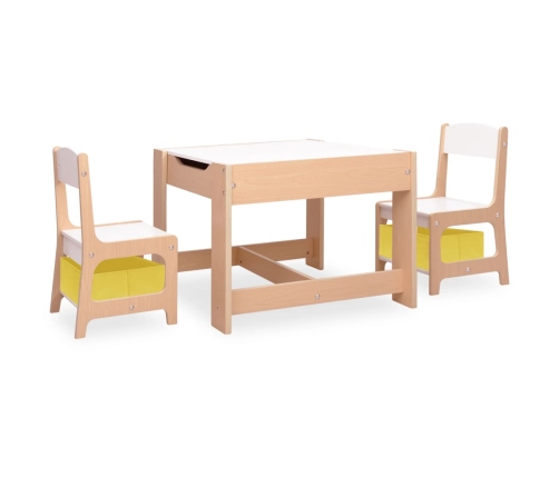 Mesa infantil con 2 sillas MDF