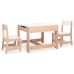 Mesa infantil con 2 sillas MDF