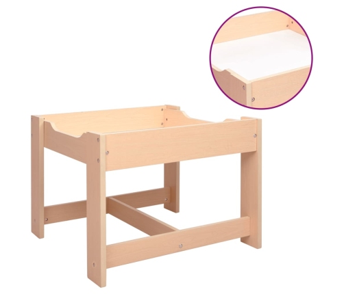 Mesa infantil con 2 sillas MDF