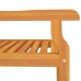 Juego de comedor de jardín 3 piezas madera maciza de acacia