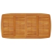 Juego de comedor de jardín 7 piezas madera maciza de acacia