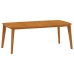 Juego de comedor de jardín 9 piezas madera maciza de acacia
