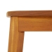 Juego de comedor de jardín 9 piezas madera maciza de acacia