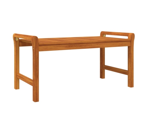 Juego de muebles jardín 5 pzas con cojines madera maciza acacia