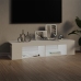 vidaXL Mueble de TV con luces LED blanco 135x39x30 cm