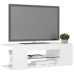 Mueble de TV con luces LED blanco 90x39x30 cm