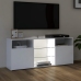 vidaXL Mueble para TV con luces LED blanco 120x30x50 cm