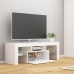 Mueble para TV con luces LED blanco 120x35x40 cm