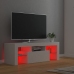 Mueble para TV con luces LED blanco 120x35x40 cm