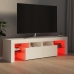 vidaXL Mueble de TV con luces LED blanco 140x36,6x40 cm