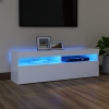 vidaXL Mueble para TV con luces LED blanco 120x35x40 cm