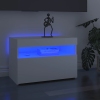 Mueble de TV con luces LED blanco 60x35x40 cm