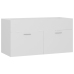 Armario para lavabo madera contrachapada blanco 90x38,5x46 cm