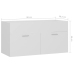 Armario para lavabo madera contrachapada blanco 90x38,5x46 cm