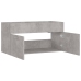 Armario para lavabo contrachapada gris hormigón 90x38,5x46 cm