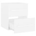 Armario para lavabo madera contrachapada blanco 41x38,5x48 cm